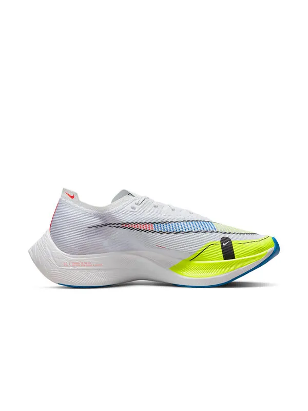 Кроссовки zoomx vaporfly next% 2 Nike — изображение 2 из 4, белый/желтый/синий