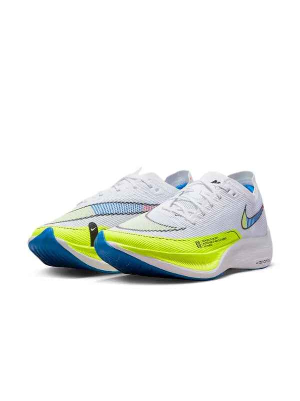 Кроссовки zoomx vaporfly next% 2 Nike — изображение 3 из 4, белый/желтый/синий