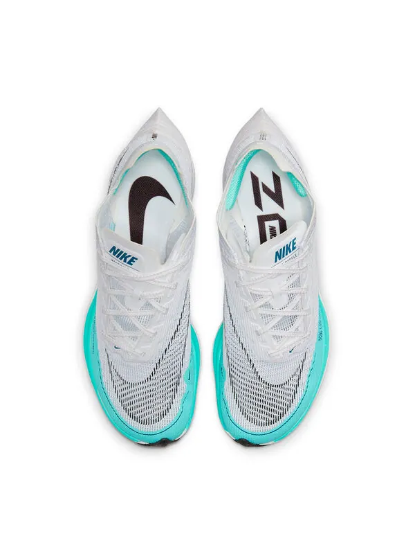 Кроссовки zoomx vaporfly next% 2 Nike — изображение 4 из 4, белый/зеленый//черный