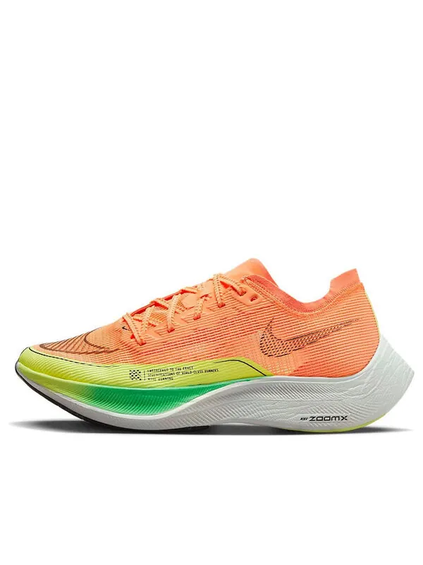 Кроссовки zoomx vaporfly next% 2 Nike — изображение 1 из 4, оранжевый/зеленый
