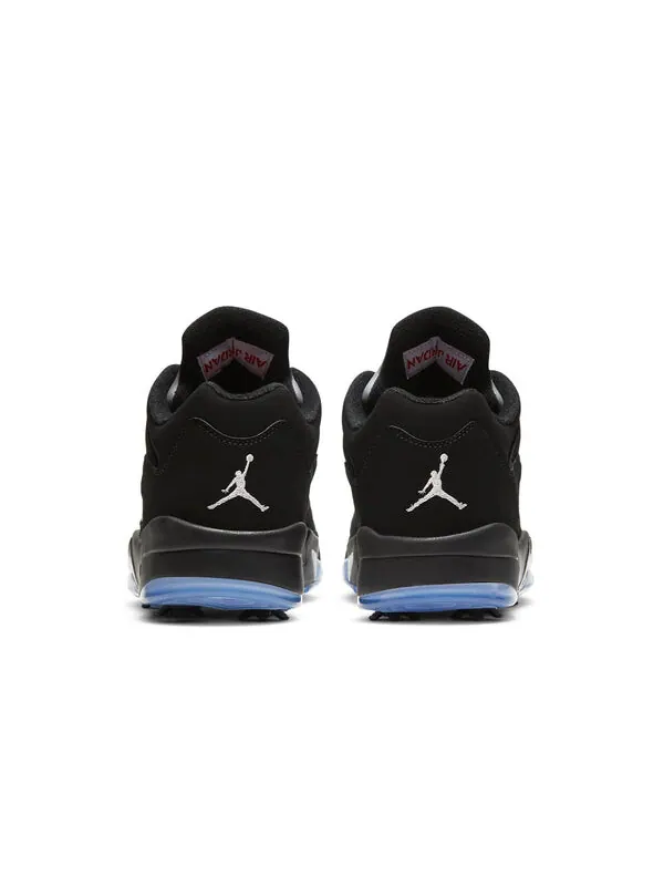 Кроссовки 5 low golf 'metallic' Air Jordan — изображение 3 из 4, черный