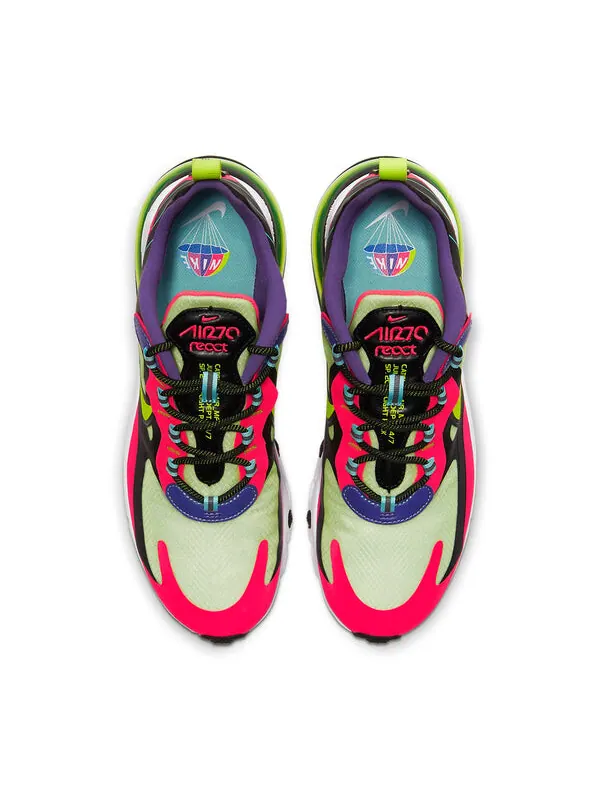 Кроссовки air max 270 react Nike — изображение 4 из 4, зеленый