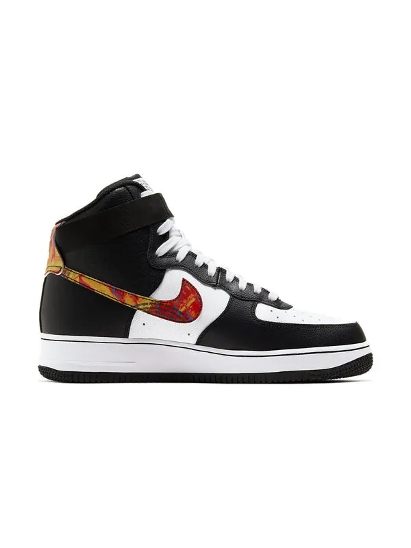 Кроссовки air force 1 высокие Nike — изображение 2 из 4, белый/красный