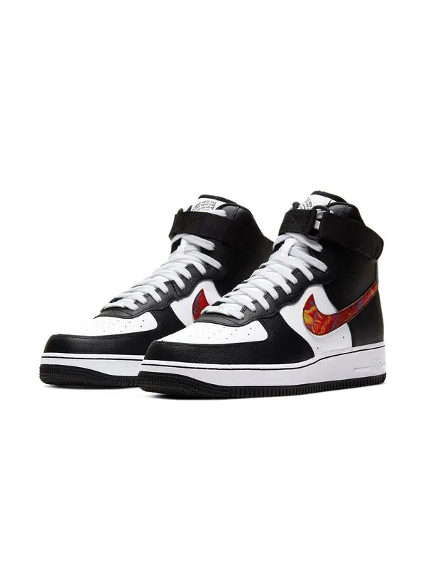 Кроссовки air force 1 высокие Nike — изображение 3 из 4, белый/красный