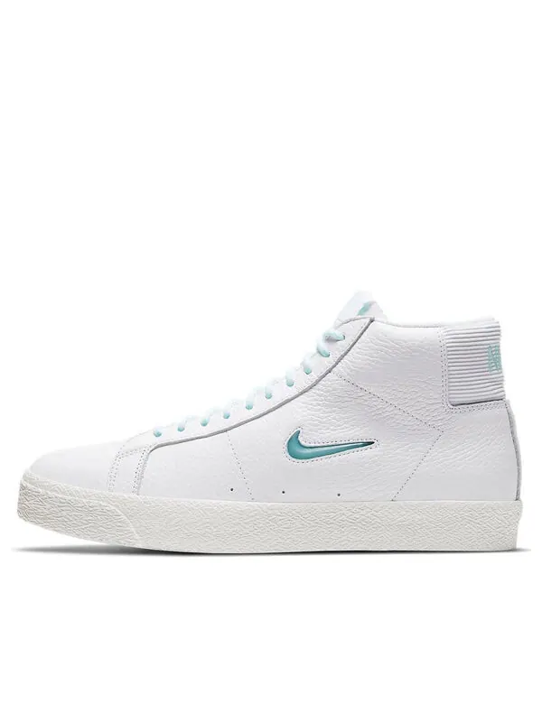 Кроссовки zoom blazer mid premium sb Nike — изображение 1 из 4, белый/синий