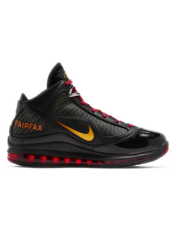Кроссовки air max lebron 7 'fairfax' Nike — изображение 2 из 4, черный/красный