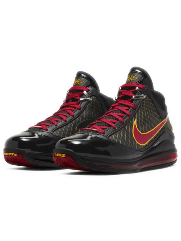 Кроссовки air max lebron 7 'fairfax' Nike — изображение 3 из 4, черный/красный