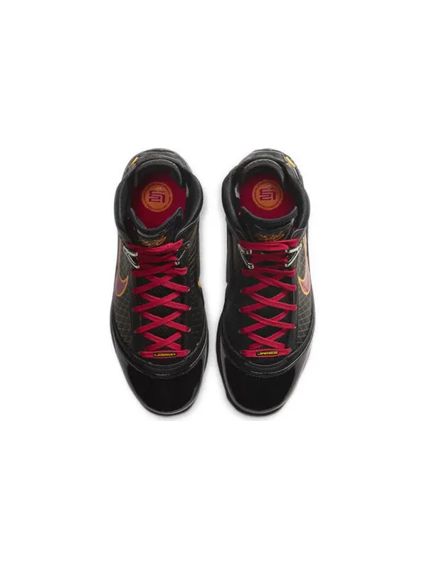 Кроссовки air max lebron 7 'fairfax' Nike — изображение 4 из 4, черный/красный