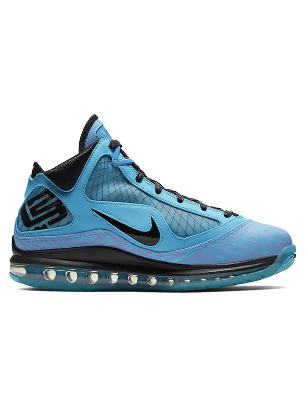 Кроссовки air max lebron 7 retro qs 'all star' 2020 Nike — изображение 2 из 4, синий/черный