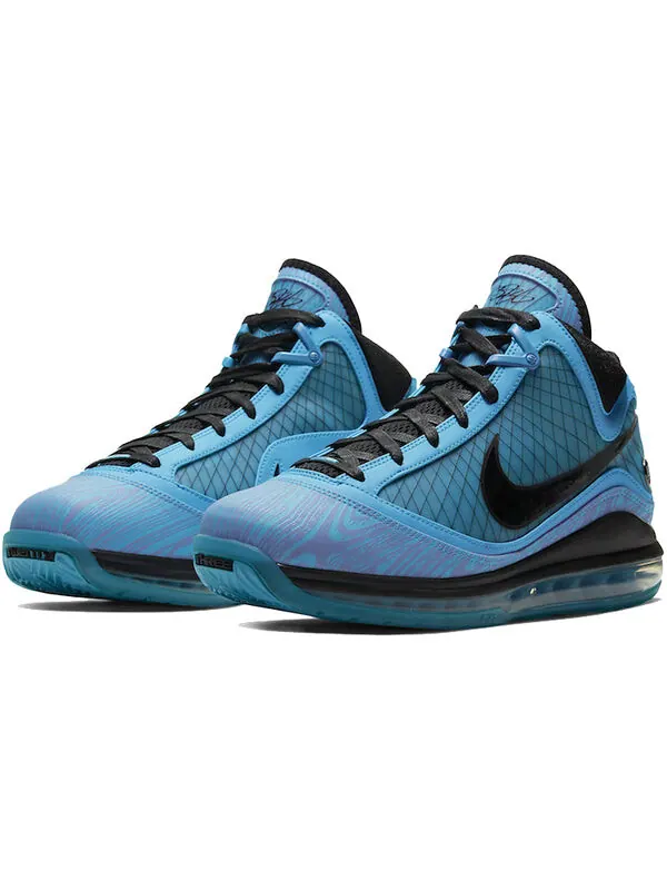Кроссовки air max lebron 7 retro qs 'all star' 2020 Nike — изображение 3 из 4, синий/черный