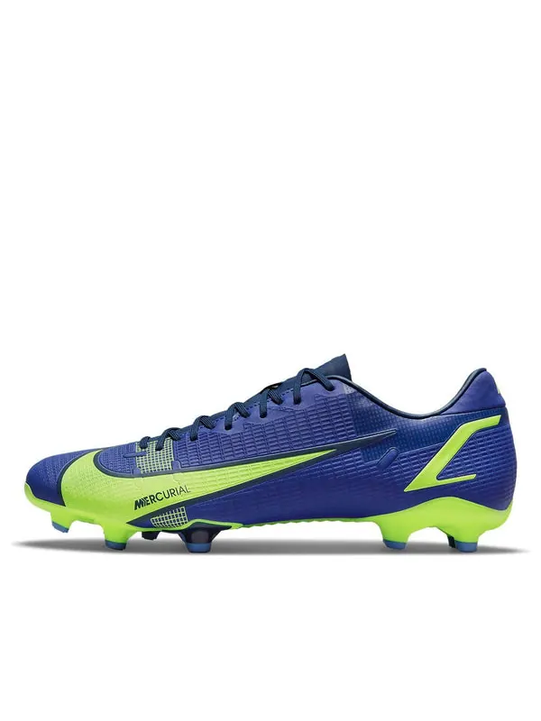 Кроссовки mercurial vapor 14 academy fg mg 'lapis volt' Nike — изображение 1 из 4, синий