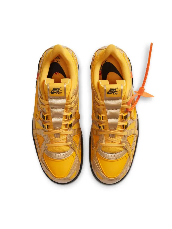 Кроссовки x off white air rubber dunk Nike — изображение 4 из 4, золотистый/черный