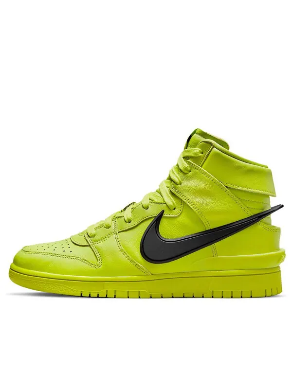 Кроссовки x ambush dunk высокие Nike — изображение 1 из 4, зеленый//черный