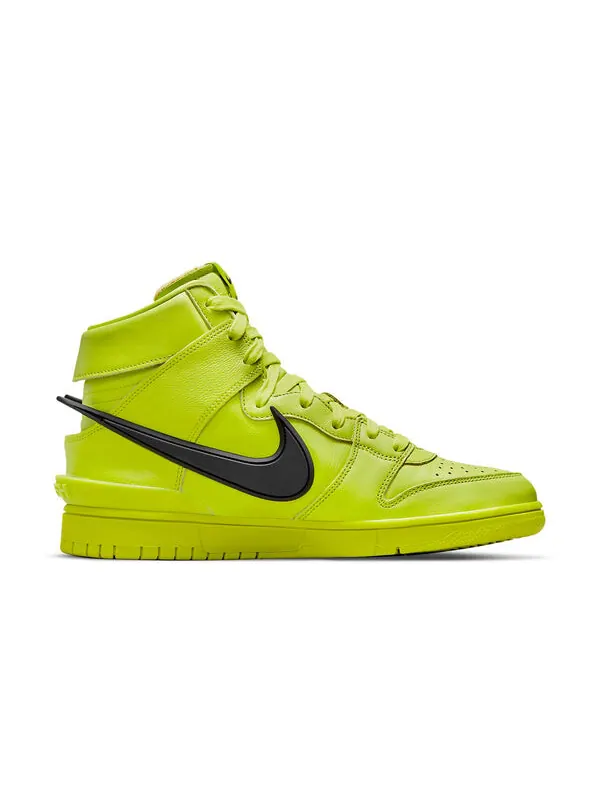 Кроссовки x ambush dunk высокие Nike — изображение 2 из 4, зеленый//черный