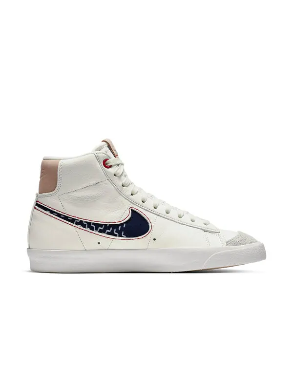 Кроссовки denham x blazer mid Nike — изображение 2 из 4, синий