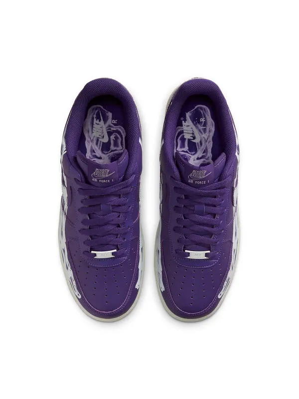 Кроссовки air force 1 низкие Nike — изображение 4 из 4, фиолетовый/белый