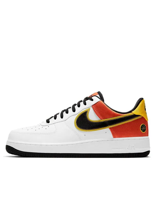 Кроссовки air force 1 низкие Nike — изображение 1 из 4, белый/черный/оранжевый