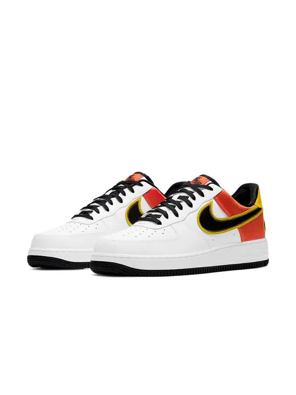 Кроссовки air force 1 низкие Nike — изображение 3 из 4, белый/черный/оранжевый