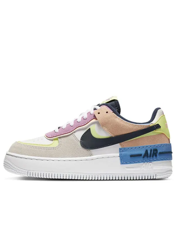 Кроссовки air force 1 shadow Nike — изображение 1 из 4, черный/желтый/розовый