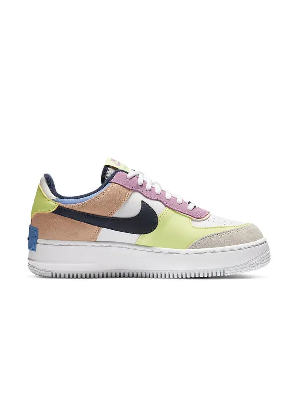 Кроссовки air force 1 shadow Nike — изображение 2 из 4, черный/желтый/розовый