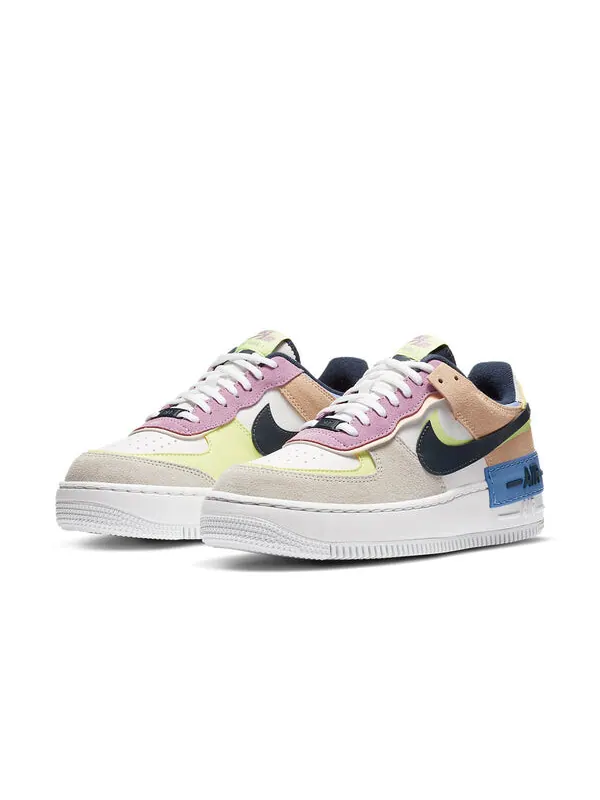 Кроссовки air force 1 shadow Nike — изображение 3 из 4, черный/желтый/розовый