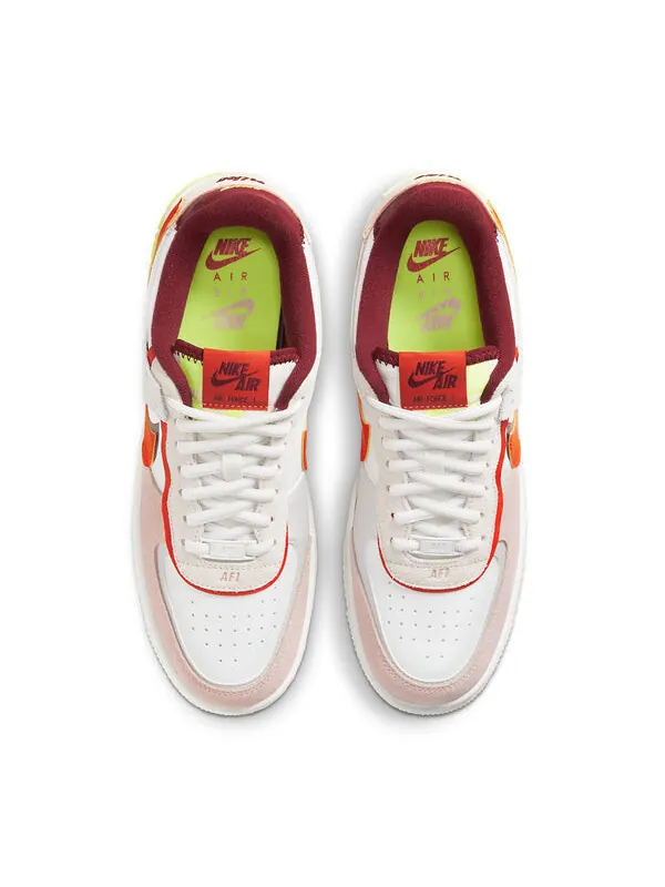 Кроссовки air force 1 shadow Nike — изображение 4 из 4, белый/оранжевый/розовый