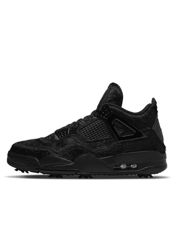 Кроссовки 4 golf 'black cat' Air Jordan — изображение 1 из 4, черный/черный