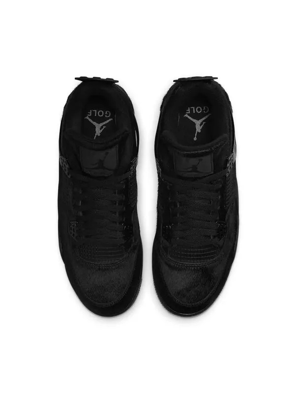 Кроссовки 4 golf 'black cat' Air Jordan — изображение 2 из 4, черный/черный