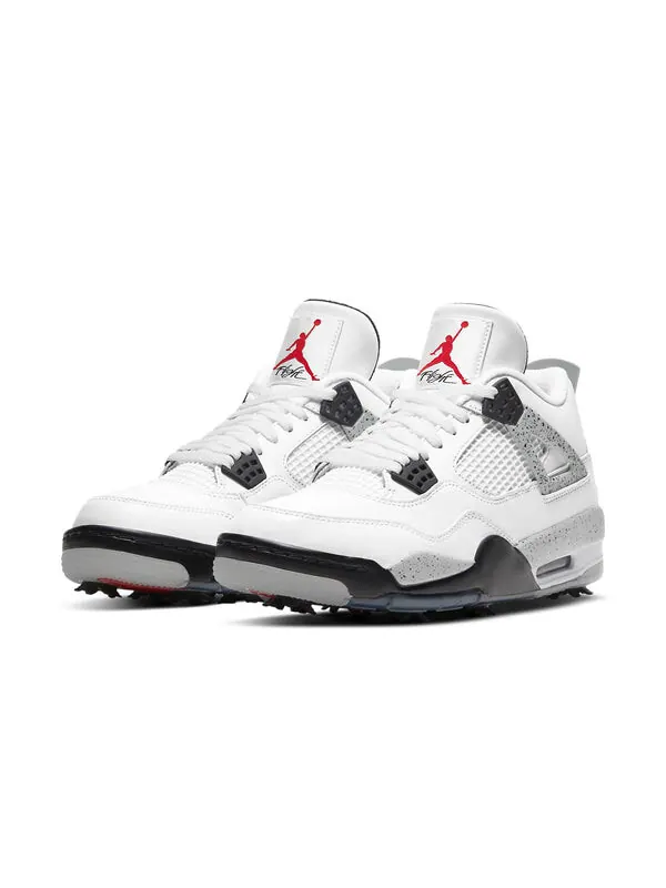 Кроссовки 4 golf 'white cement' Air Jordan — изображение 4 из 4