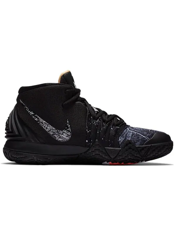 Кроссовки (GS) Nike Kyrie Hybrid S2 'What The' — изображение 2 из 4, черный/розовый