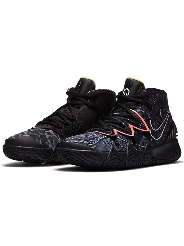 Кроссовки (GS) Nike Kyrie Hybrid S2 'What The' — изображение 3 из 4, черный/розовый