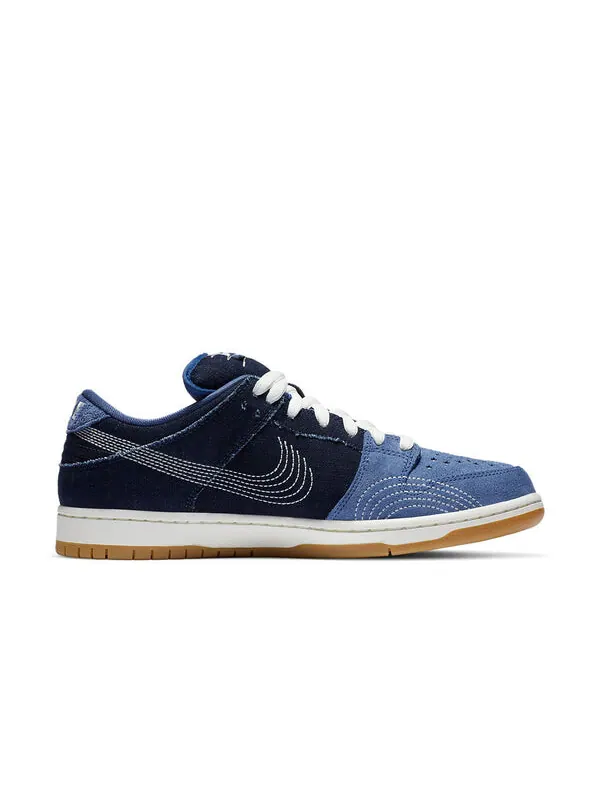 Кроссовки dunk low pro prm sb Nike — изображение 2 из 4, синий