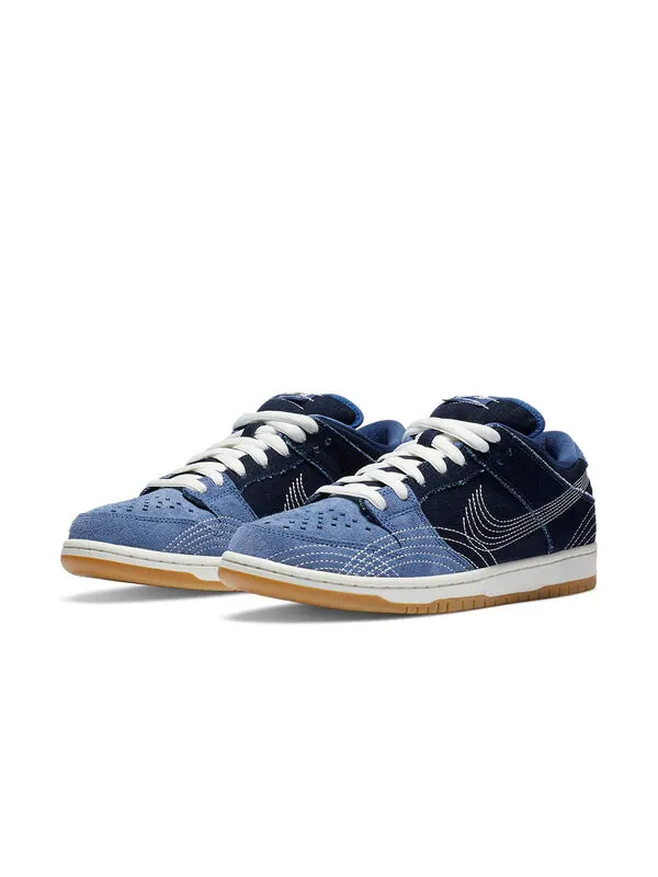 Кроссовки dunk low pro prm sb Nike — изображение 3 из 4, синий