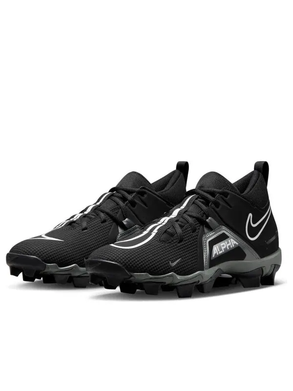 Кроссовки alpha menace 3 shark 'white pure platinum black' Nike — изображение 4 из 4, белый/платиновый/черный