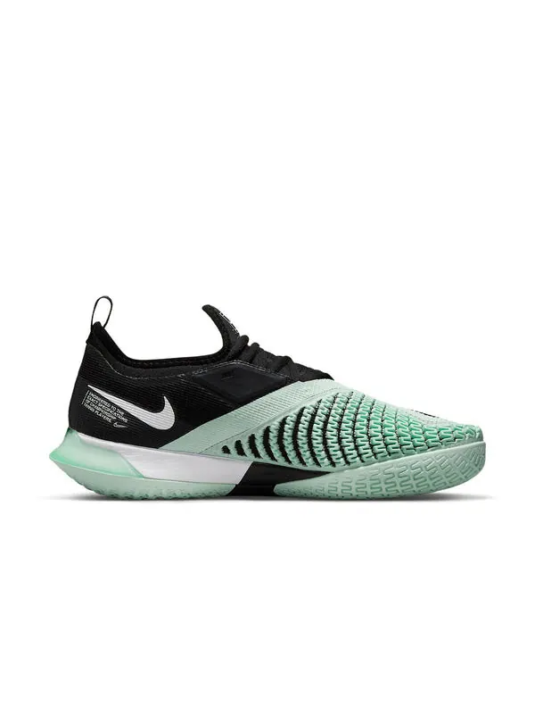 Кроссовки court react vapor nxt 'black mint foam' Nike — изображение 2 из 4, черный