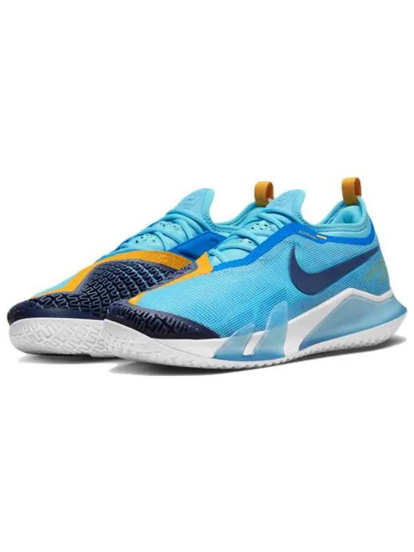 Кроссовки Nike React Vapor NXT HC Stadium Tennis Shoe Blue — изображение 3 из 4