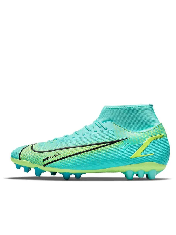 Кроссовки mercurial superfly 8 academy ag Nike — изображение 1 из 4, лайм