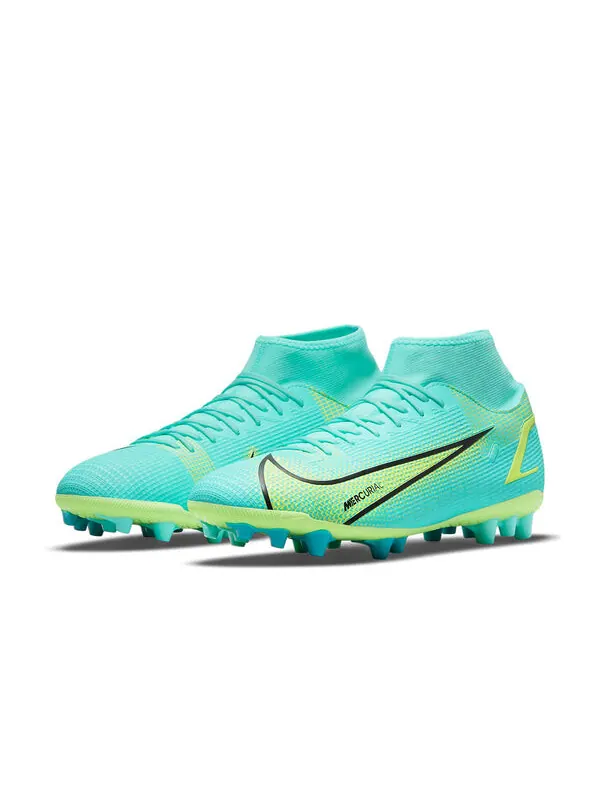 Кроссовки mercurial superfly 8 academy ag Nike — изображение 4 из 4, лайм