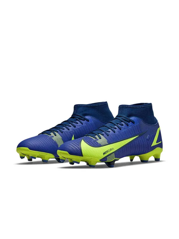 Кроссовки mercurial superfly 8 academy mg Nike — изображение 4 из 4, синий
