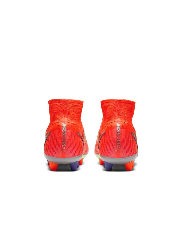 Кроссовки mercurial superfly 8 elite ag искусственная трава Nike — изображение 3 из 4, красный/зеленый