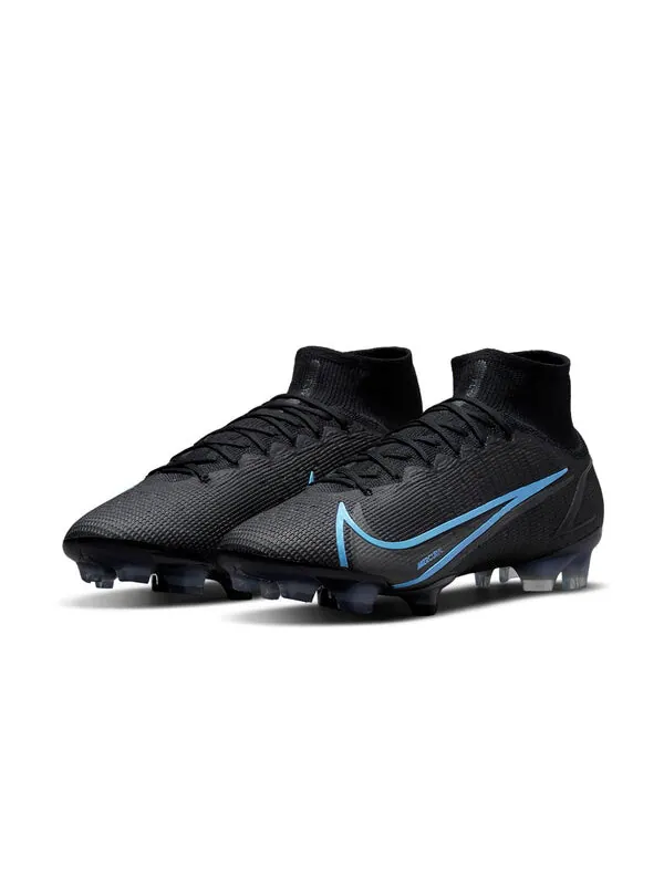 Кроссовки mercurial superfly 8 elite fg Nike — изображение 3 из 4, черный/синий