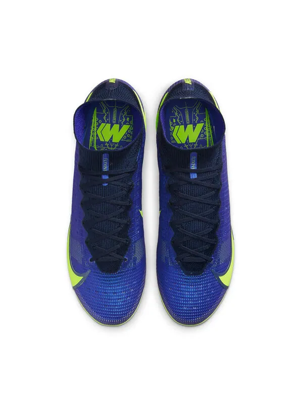 Кроссовки mercurial superfly 8 elite fg Nike — изображение 2 из 4, синий