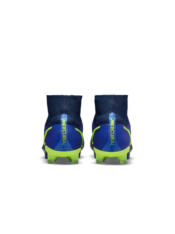 Кроссовки mercurial superfly 8 elite fg Nike — изображение 3 из 4, синий