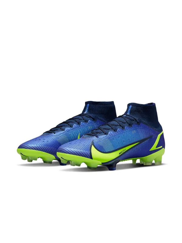 Кроссовки mercurial superfly 8 elite fg Nike — изображение 4 из 4, синий
