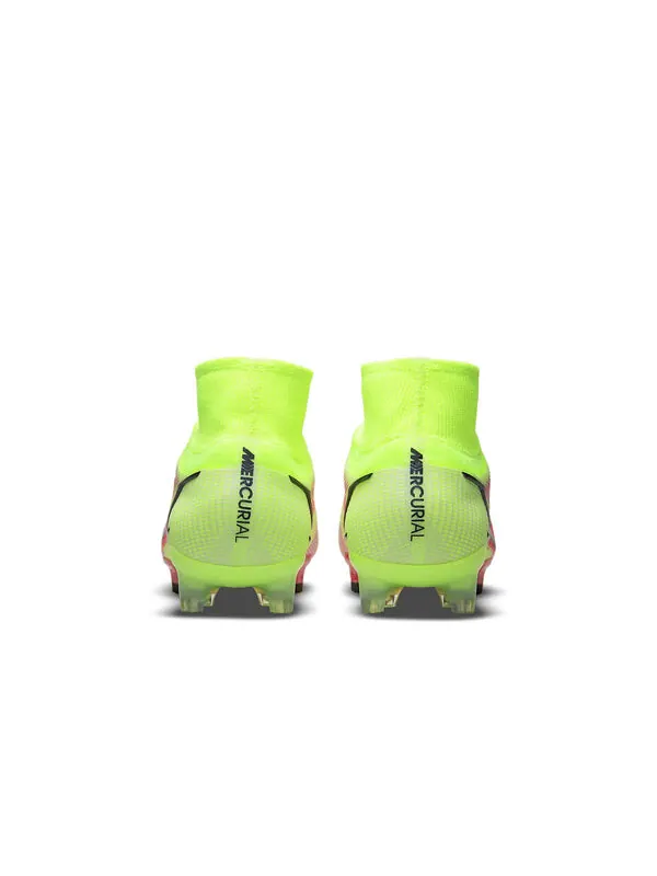Кроссовки mercurial superfly 8 elite fg 'motivation pack' Nike — изображение 3 из 4, желтый/красный/черный