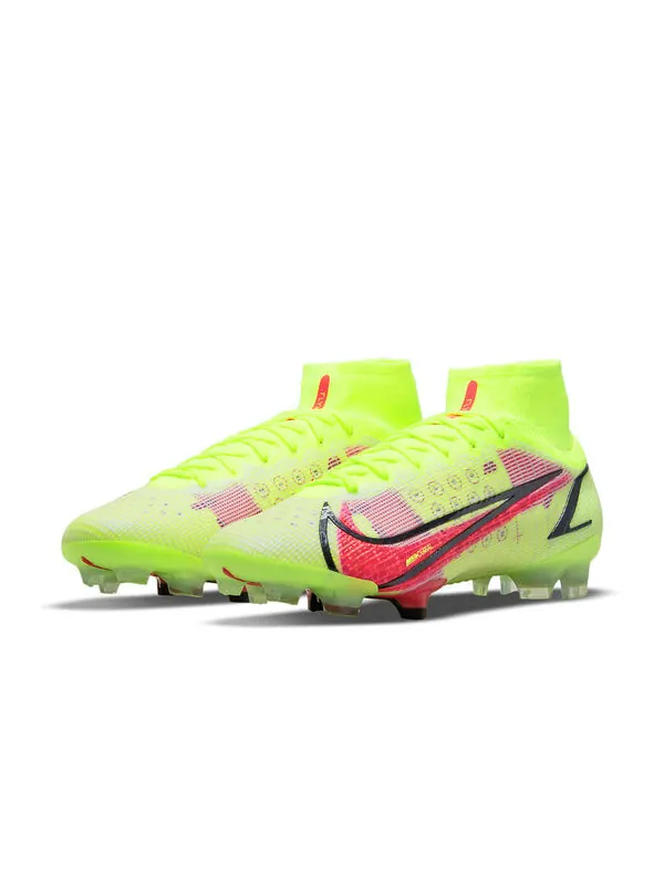 Кроссовки mercurial superfly 8 elite fg 'motivation pack' Nike — изображение 4 из 4, желтый/красный/черный