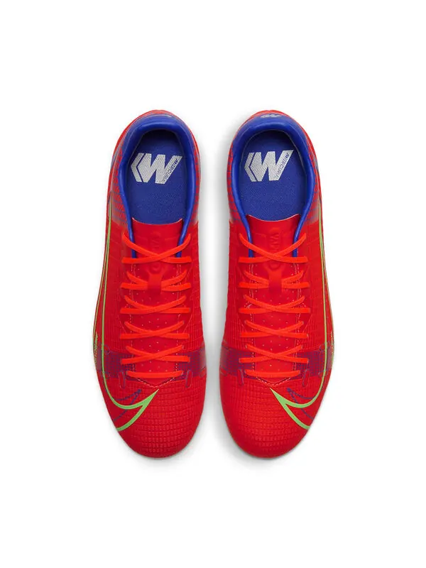 Кроссовки mecurial vapor 14 academy hg hard ground cleats 'bright crimson indigo burst' Nike — изображение 2 из 4