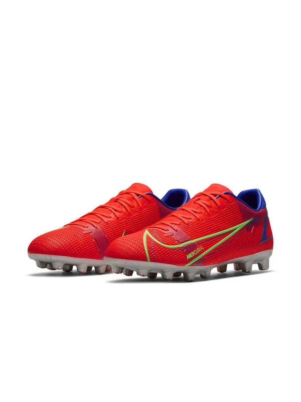 Кроссовки mecurial vapor 14 academy hg hard ground cleats 'bright crimson indigo burst' Nike — изображение 4 из 4