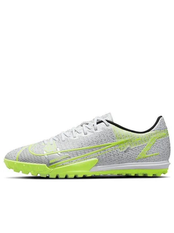 Кроссовки 14 mercurial superfly 8 tf turf Nike — изображение 1 из 4, серый/зеленый