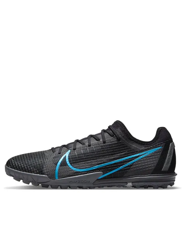 Кроссовки mercurial vapor 14 pro tf 'black photo blue' Nike — изображение 1 из 4, черный/синий